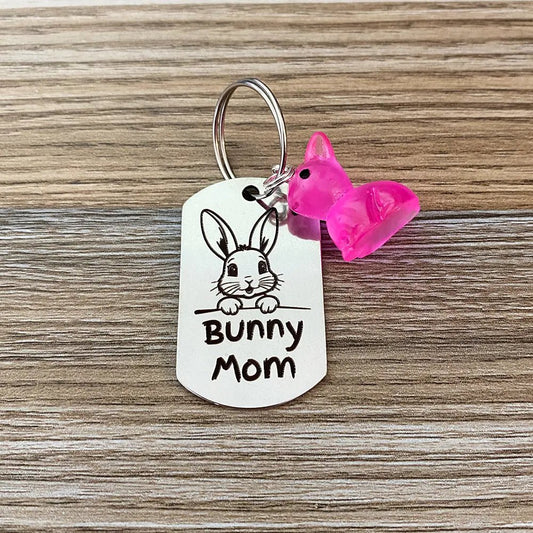 Personalised Stainless Steel Keyring - Accessories - etched