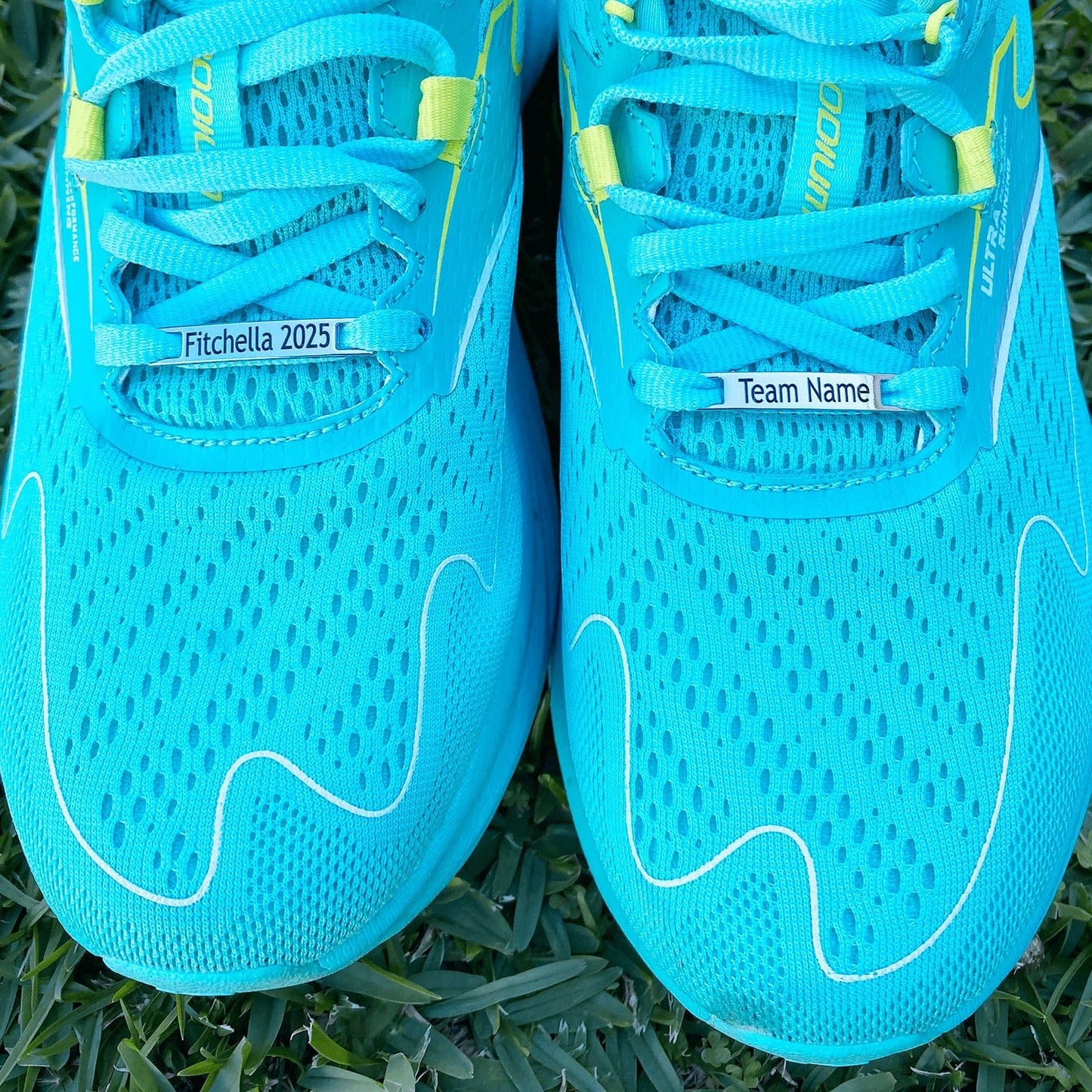 Fitchella 2025, Team Name - Shoe Tag - etched