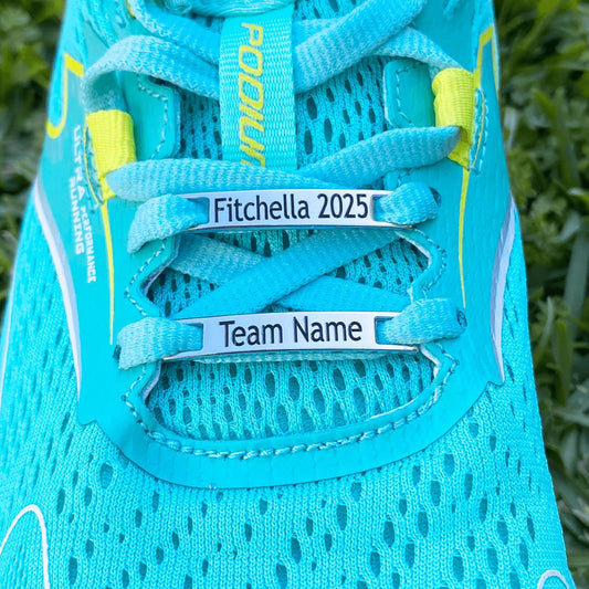 Fitchella 2025, Team Name - Shoe Tag - etched